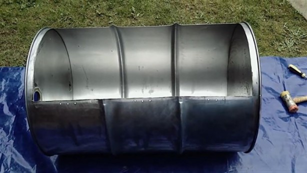 Foto - Evdeki boş varilden bakın ne yaptı!