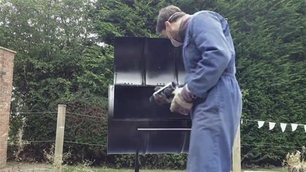 Foto - Evdeki boş varilden bakın ne yaptı!