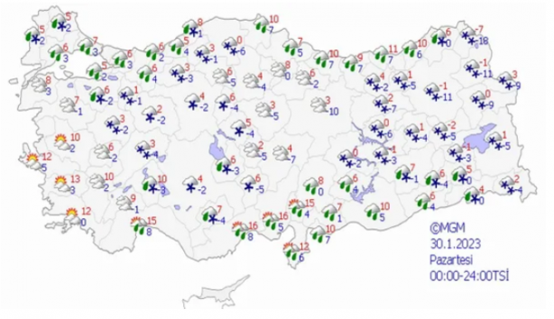 Foto - Evden çıkacaklar aman dikkat! İstanbul'a kar geliyor