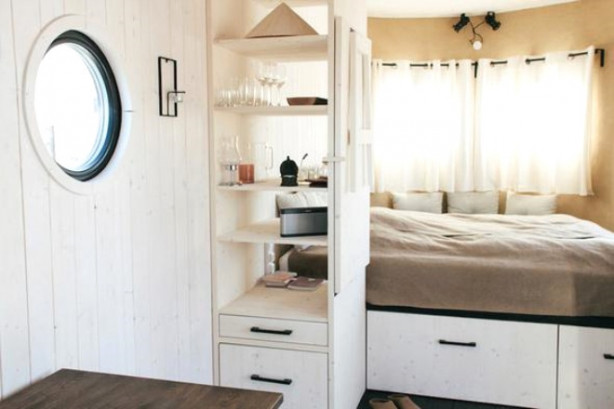 Foto - Eve binlerce TL para vermek yerine karavan yaptırdı