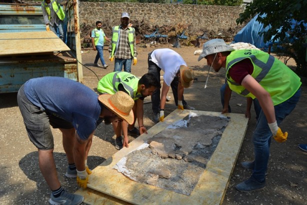 Foto - Evin bahçesinde bulunmuştu! Müzeye taşınıyor