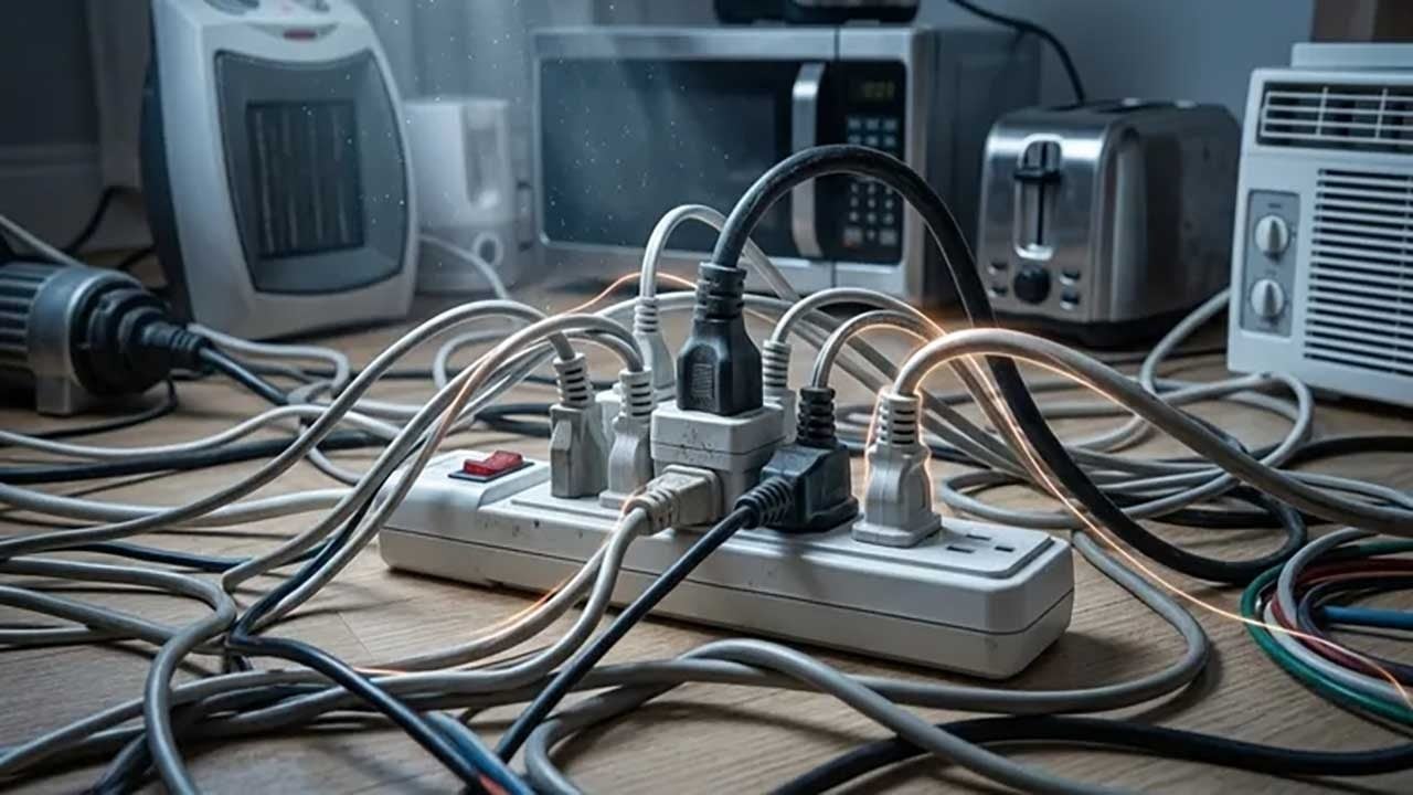 Foto - Evinde uzatma kablosu kullananlar dikkat! Bu 3 cihazı takmak felakete davetiye çıkarıyor