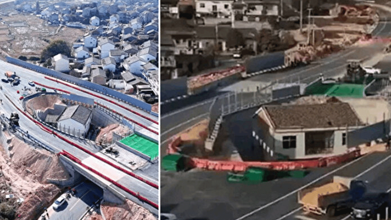 Evinden taşınmadı, hayatı kabusa döndü! Herkes bu evi görmeye gidiyor