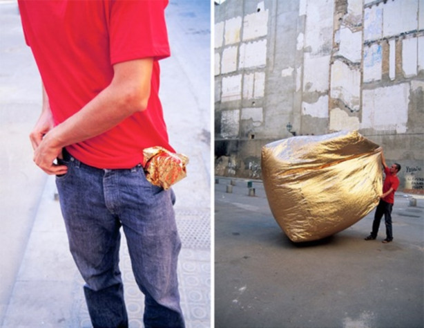 Foto - Evini cebinde taşıyor