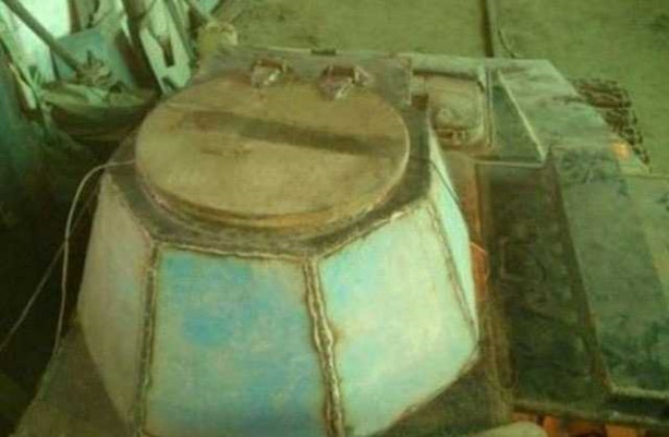 Foto - Evinin garajında tank yaptı