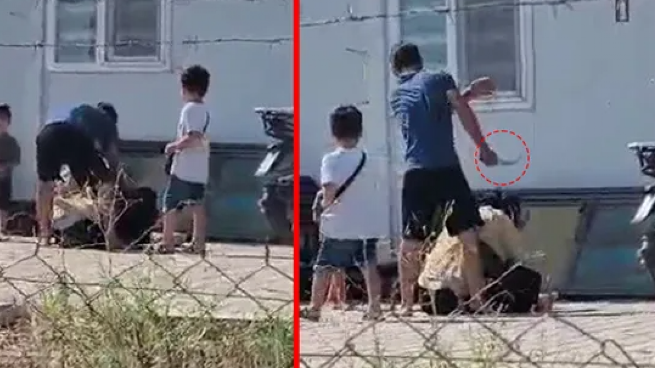Evlatlarının gözü önünde dehşet saçtı! Cani koca eşini öldüresiye dövdü