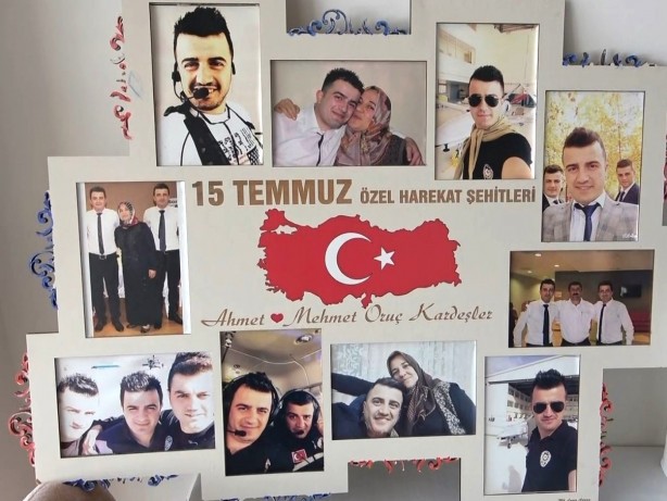 Foto - ‘Evlatsız yaşarım ama vatansız yaşayamam’ 15 temmuz şehidi ikiz polislerin babası duygulandırdı