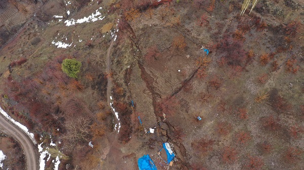 Foto - Evler 7 metre kaydı! Göksun’un son hali görüntülendi