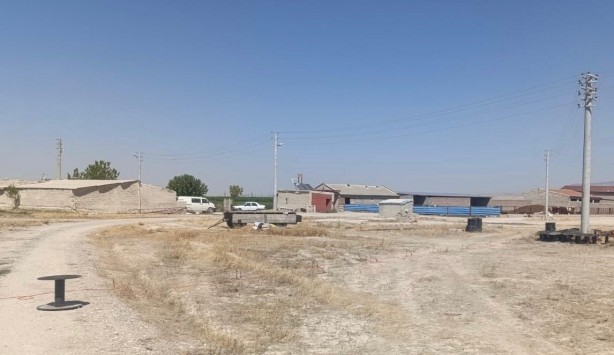 Foto - Evlerin yakınına kadar gelen obruklar tedirgin ediyor