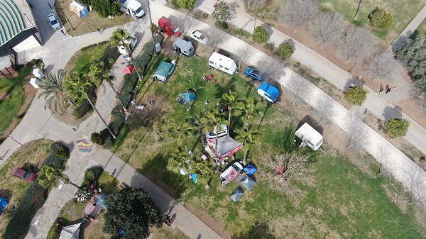 Foto - Evlerine girmeye korkuyorlar! İşte Adana'da yeni yaşam alanı