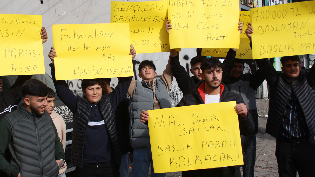 Evlilik hayali paraya takıldı! 1 milyonluk başlık parası gençleri sokağa döktü
