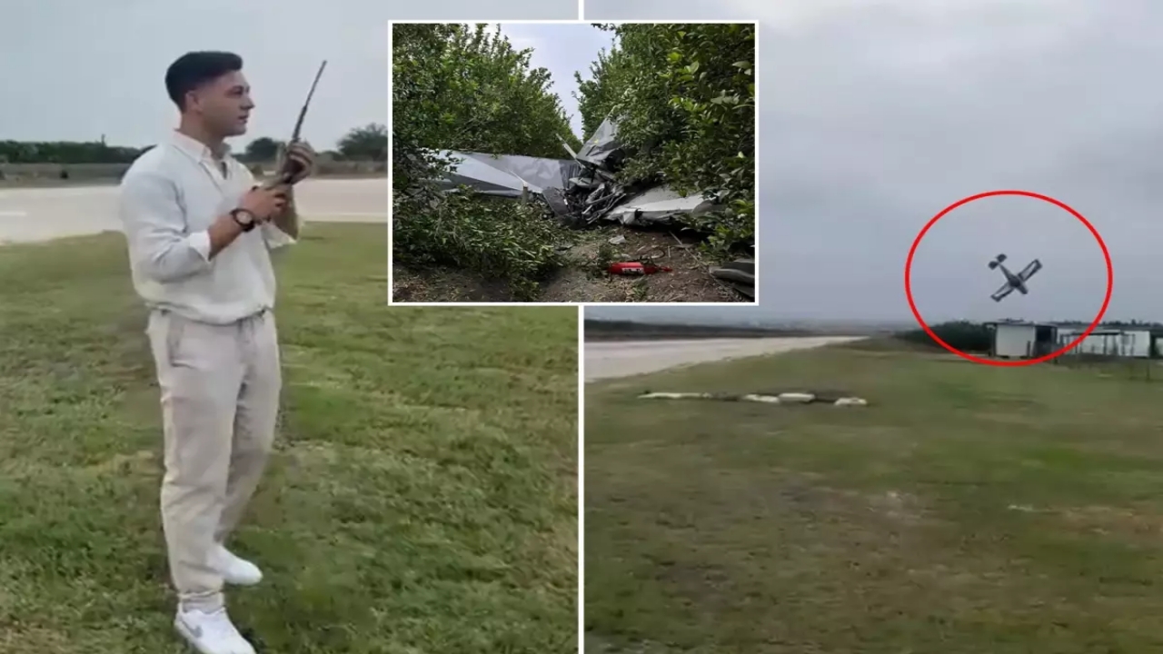 Evlilik teklifi faciayla bitti! Adana’da, "Evet" dedikten sonra, uçak düştü