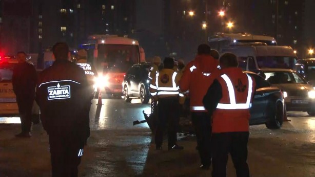 Eyüpsultan TEM Otoyolu’nda zincirleme trafik kazası! Uzun kuyruklar oluştu