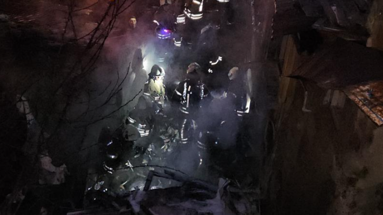 Eyüpsultan’da korkunç yangın! 1 ölü 1 yaralı