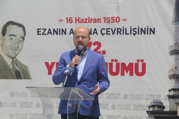 Foto - Ezanın aslına çevrilmesinin yıl dönümünde, Menderes'in kabrinde buluştular