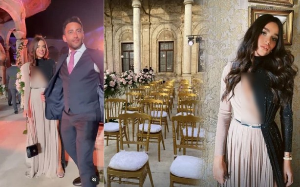 Ezgi Fındık'ın katıldığı 'camide dekolteli kıyafetle dini nikah' rezilliğine tepki yağdı!