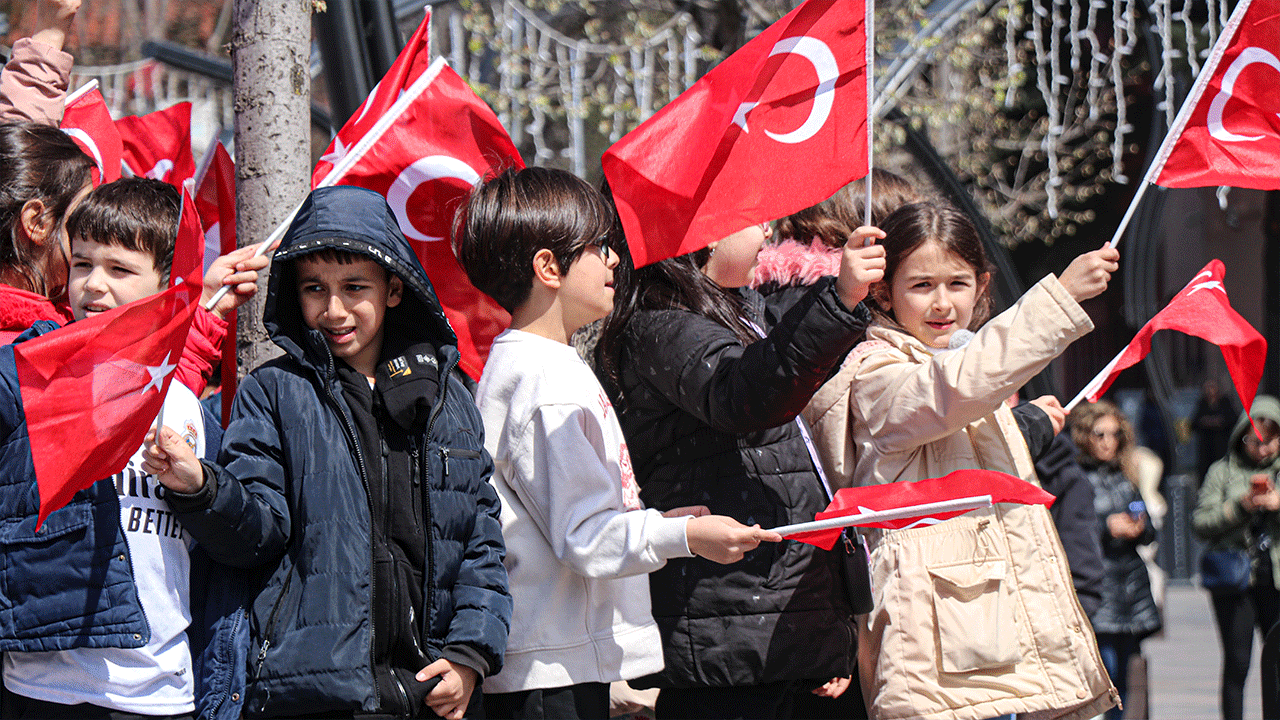 Foto - F-16'lar Bolu semalarında