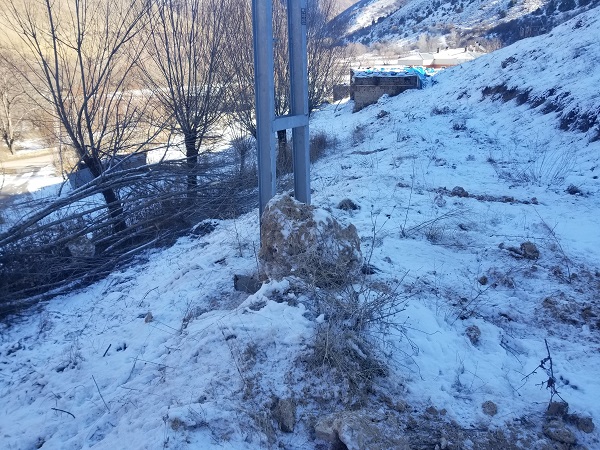 Foto - Faciadan dönüldü! Evleri teğet geçti