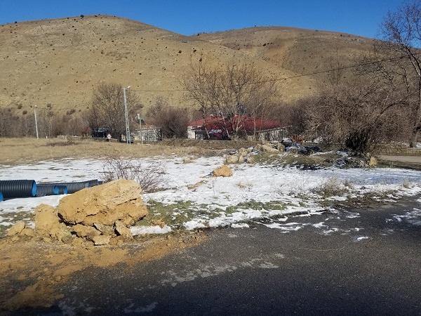 Foto - Faciadan dönüldü! Evleri teğet geçti