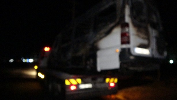 Foto - Faciaya kıl payı! Seyir halindeyken bomba gibi patladı