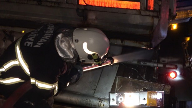 Faciaya ramak kala! Seyir halindeyken yanmaya başladı