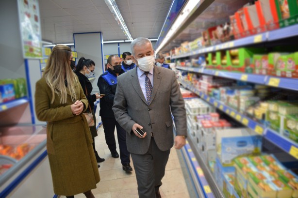 Foto - Fahiş fiyatla mücadele sürüyor! 4 markete tutanak tutuldu