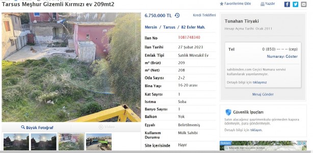 Foto - 'Farklı boyuta geçiş kapısı var' denilen Tarsus'taki gizemli evle ilgili flaş karar! Yabancılar reddedilecek