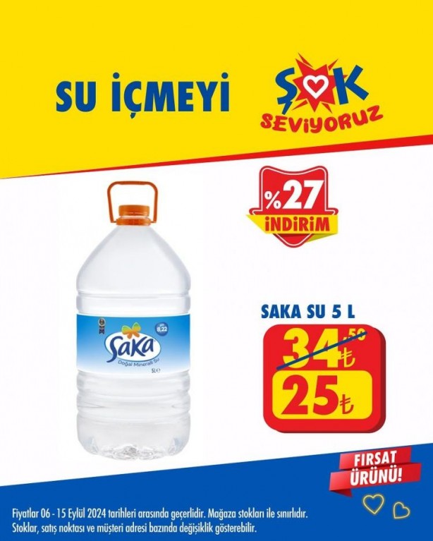 Foto - Farklı ürünler farklı seçenekler ŞOK’ta kısa süreli indirimler