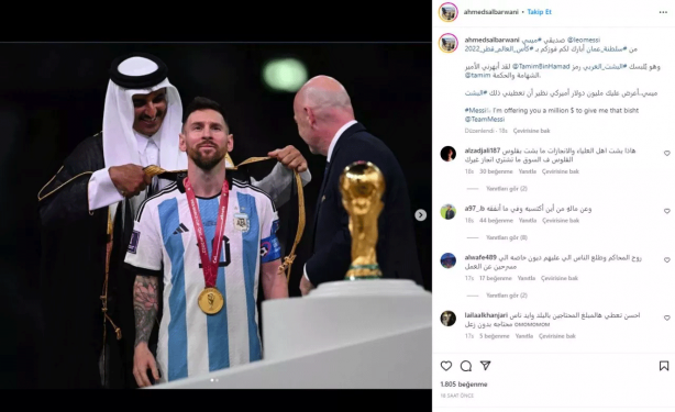 Foto - Fatih Altaylı ağıza alınmayacak sözler sarf etmişti. Messi’ye 1 Milyon dolar teklif ettiler