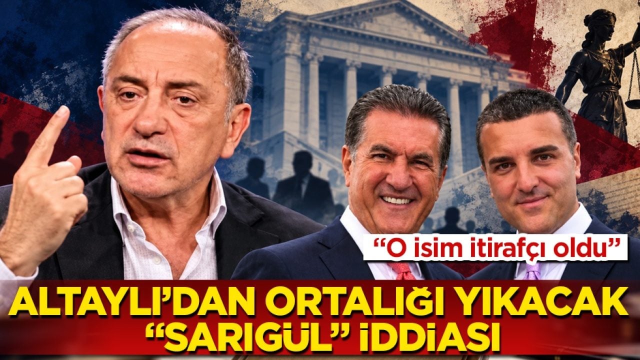 Fatih Altaylı’dan ortalığı yıkacak “Sarıgül” iddiası: “O isim itirafçı oldu”