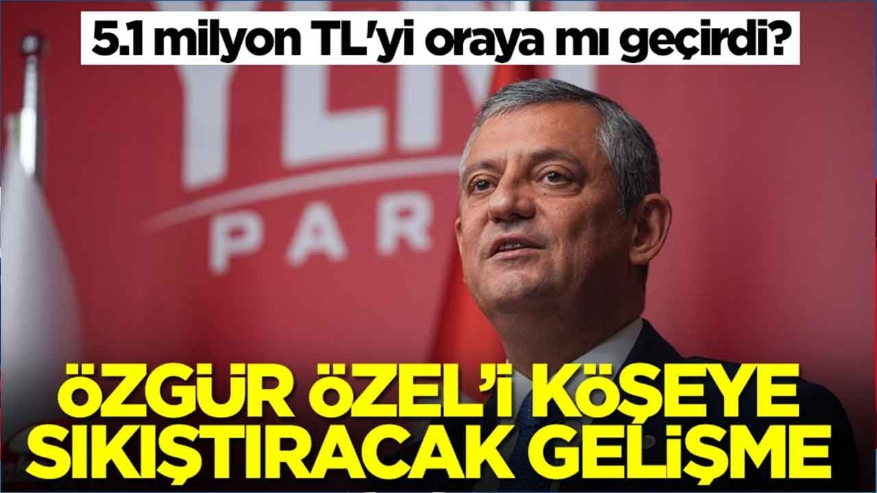Fatih Atik Özgür Özel'i fena ifşaladı: 5.1 milyon TL'ye oraya mı aktardı?