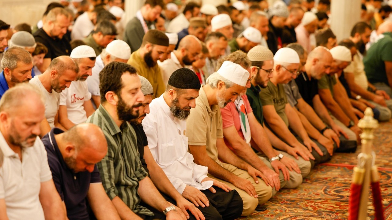 Foto - Fatih Camii’nde on binler Gazze için buluştu