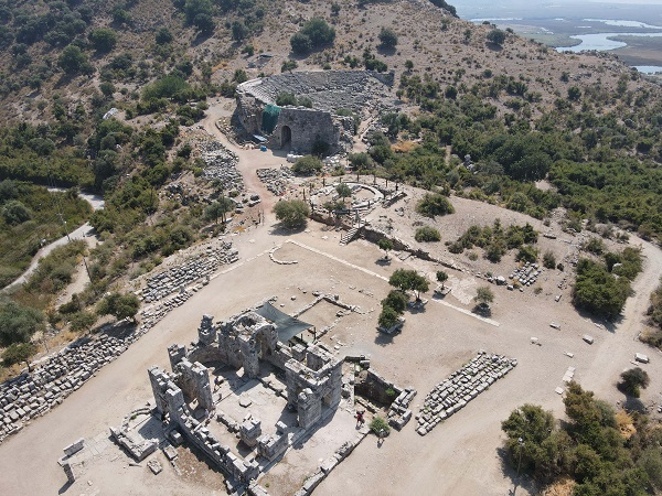 Foto - Fatih Dönemi’ne ait! Kaunos Antik Kenti'nde ezber bozan keşif
