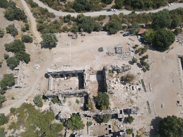Foto - Fatih Dönemi’ne ait! Kaunos Antik Kenti'nde ezber bozan keşif