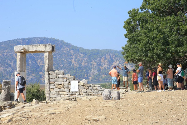Foto - Fatih Dönemi’ne ait! Kaunos Antik Kenti'nde ezber bozan keşif