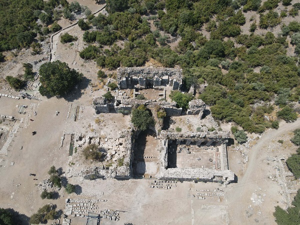 Foto - Fatih Dönemi’ne ait! Kaunos Antik Kenti'nde ezber bozan keşif