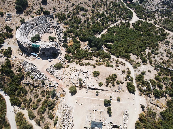 Foto - Fatih Dönemi’ne ait! Kaunos Antik Kenti'nde ezber bozan keşif