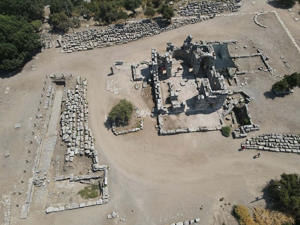 Foto - Fatih Dönemi’ne ait! Kaunos Antik Kenti'nde ezber bozan keşif