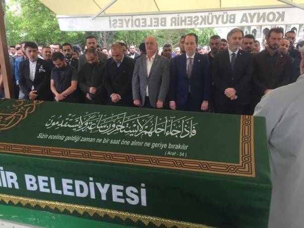 Foto - Fatih Erbakan cenaze törenine katıldı