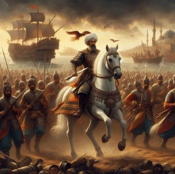 Foto - Fatih Sultan Mehmet İstanbul'u böyle fethetti! İşte çağ açıp çağ kapatan o zafer.