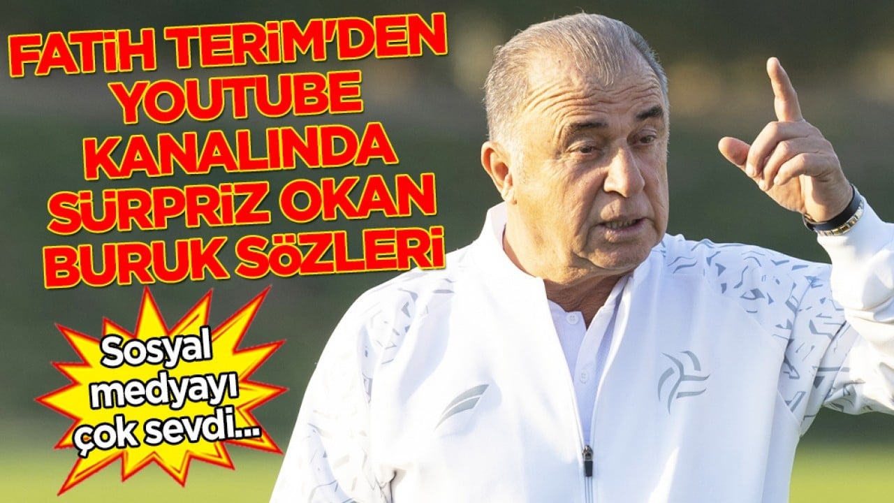 Fatih Terim'in ses getiren Okan Buruk ve beşinci şampiyonluk sözleri
