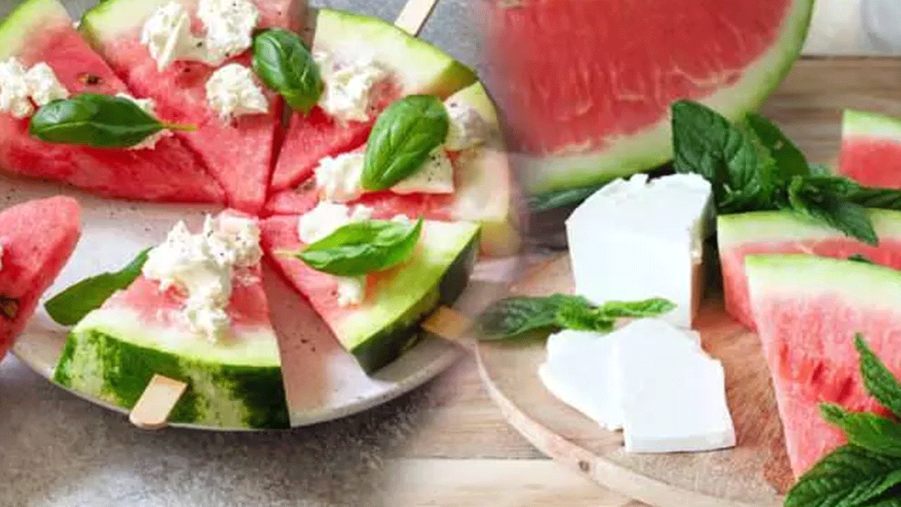 Foto - Faydaları saymakla bitmiyor: Karpuz ve peyniri birlikte tüketirseniz bakın ne oluyor!