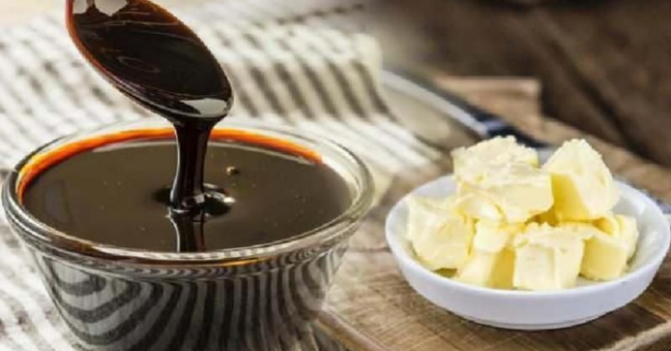 Foto - Faydaları saymakla bitmiyor! Pekmezin içine tereyağı ve karabiber koyup içerseniz... 