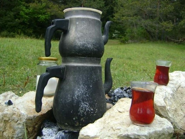 Foto - Faydasını bilseniz asla dökmezsiniz! Demlikte kalan çayları