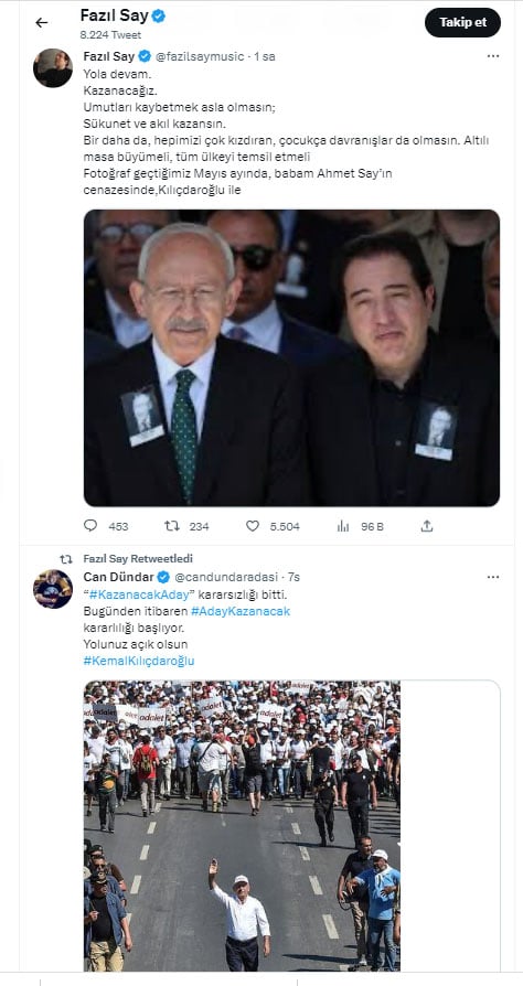 Foto - Fazıl Say'ın sildiği 'Sifonu çek. Gitsin' tweeti gündem oldu