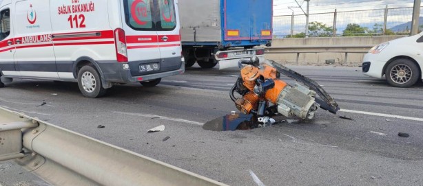 Foto - Feci kazadan burnu bile kanamadan kurtuldu!