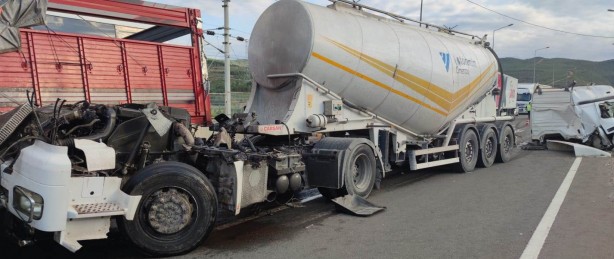 Feci kazadan burnu bile kanamadan kurtuldu!