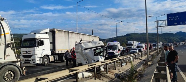 Foto - Feci kazadan burnu bile kanamadan kurtuldu!