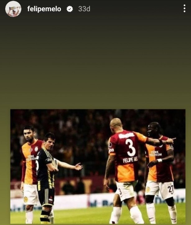 Foto - Felipe Melo'dan olay paylaşım! Emre Belözoğlu’na kapıyı gösterdi!