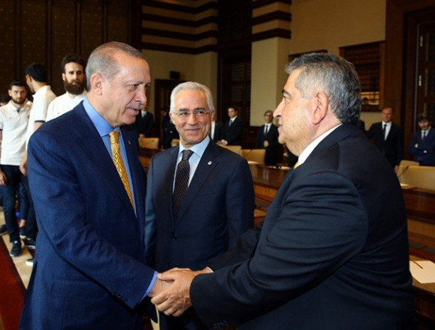 Foto - Fenerbahçe, Cumhurbaşkanı'nı ziyaret etti